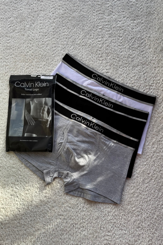 شورت مردانه پادار CALVIN KLEIN جلو جیب دار