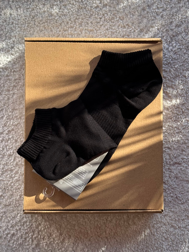 جوراب اسپرت نخ پنبه مچی مردانه گلدوزی New Balance