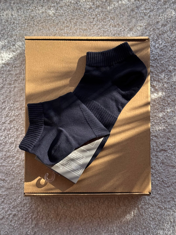جوراب اسپرت نخ پنبه مچی مردانه گلدوزی New Balance