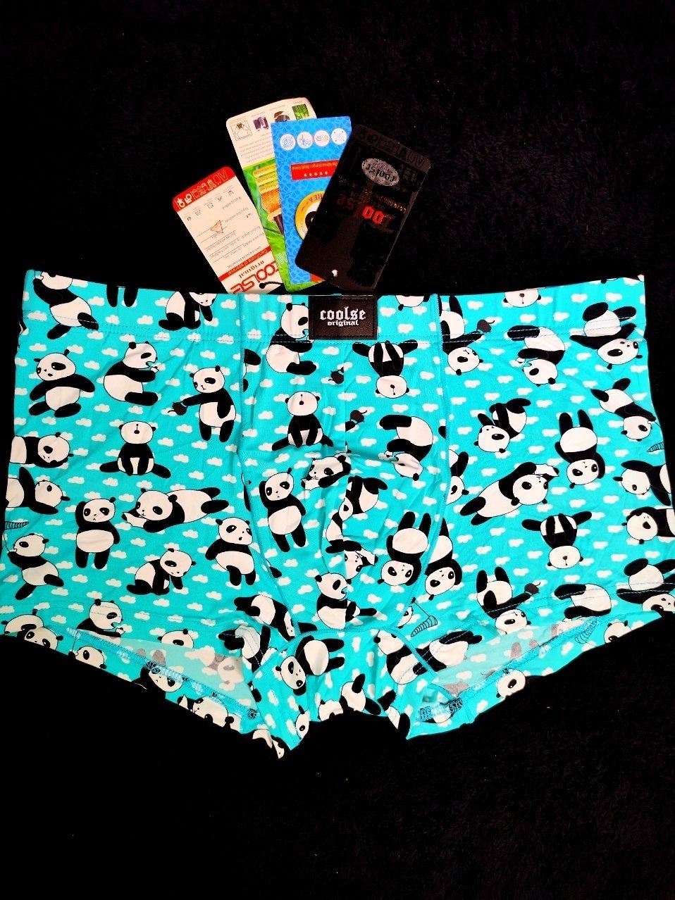 شورت مردانه کولسی پادار Cute Panda