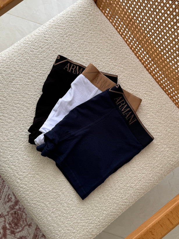 شورت مردانه باکسر Emporio Armani پک سه تایی