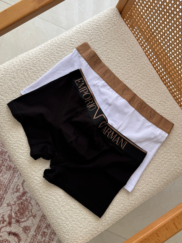 شورت مردانه باکسر Emporio Armani پک سه تایی