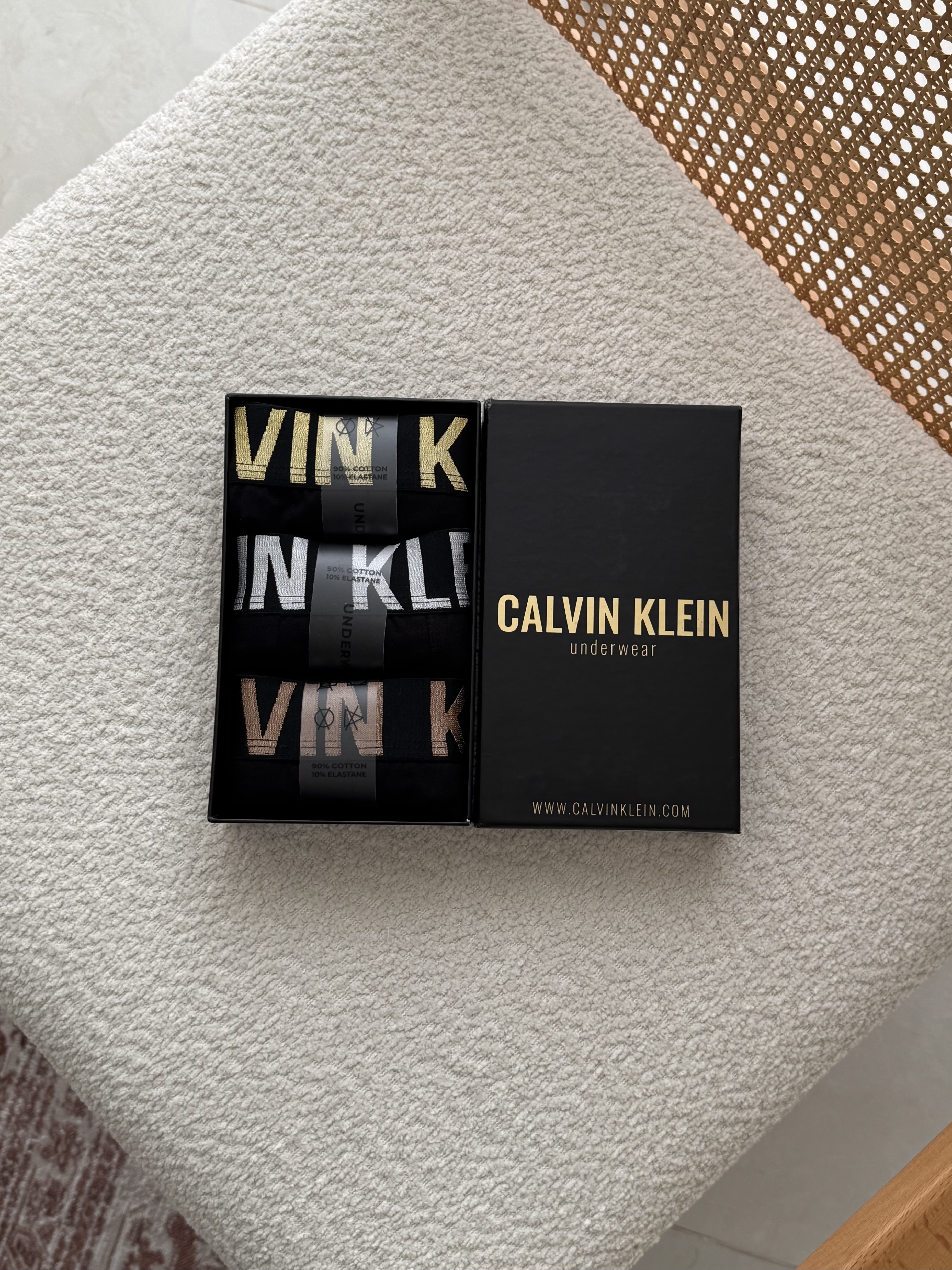 شورت مردانه باکسر Calvin Klein پک سه تایی