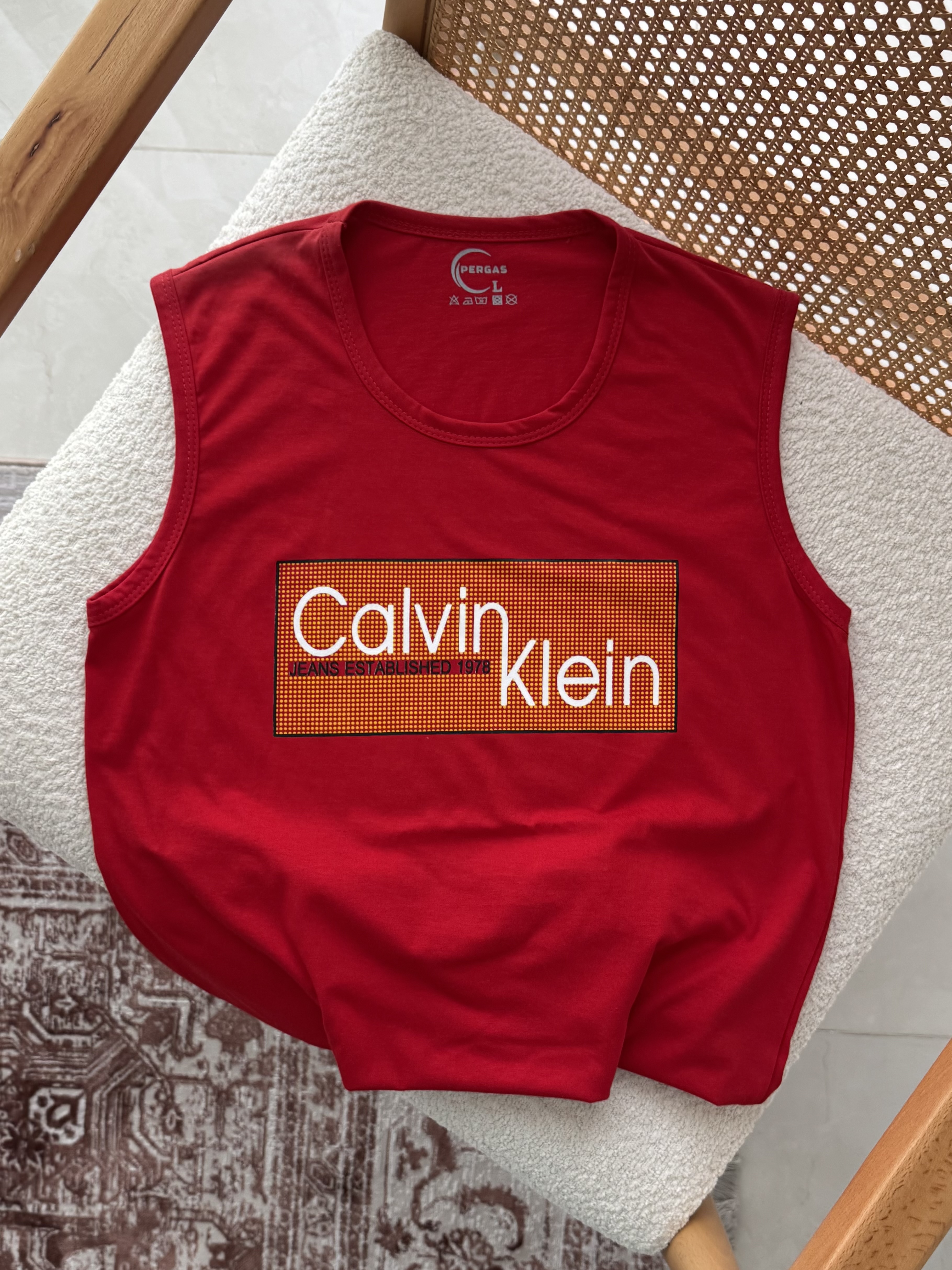 تاپ نخی مردانه Calvin Klein