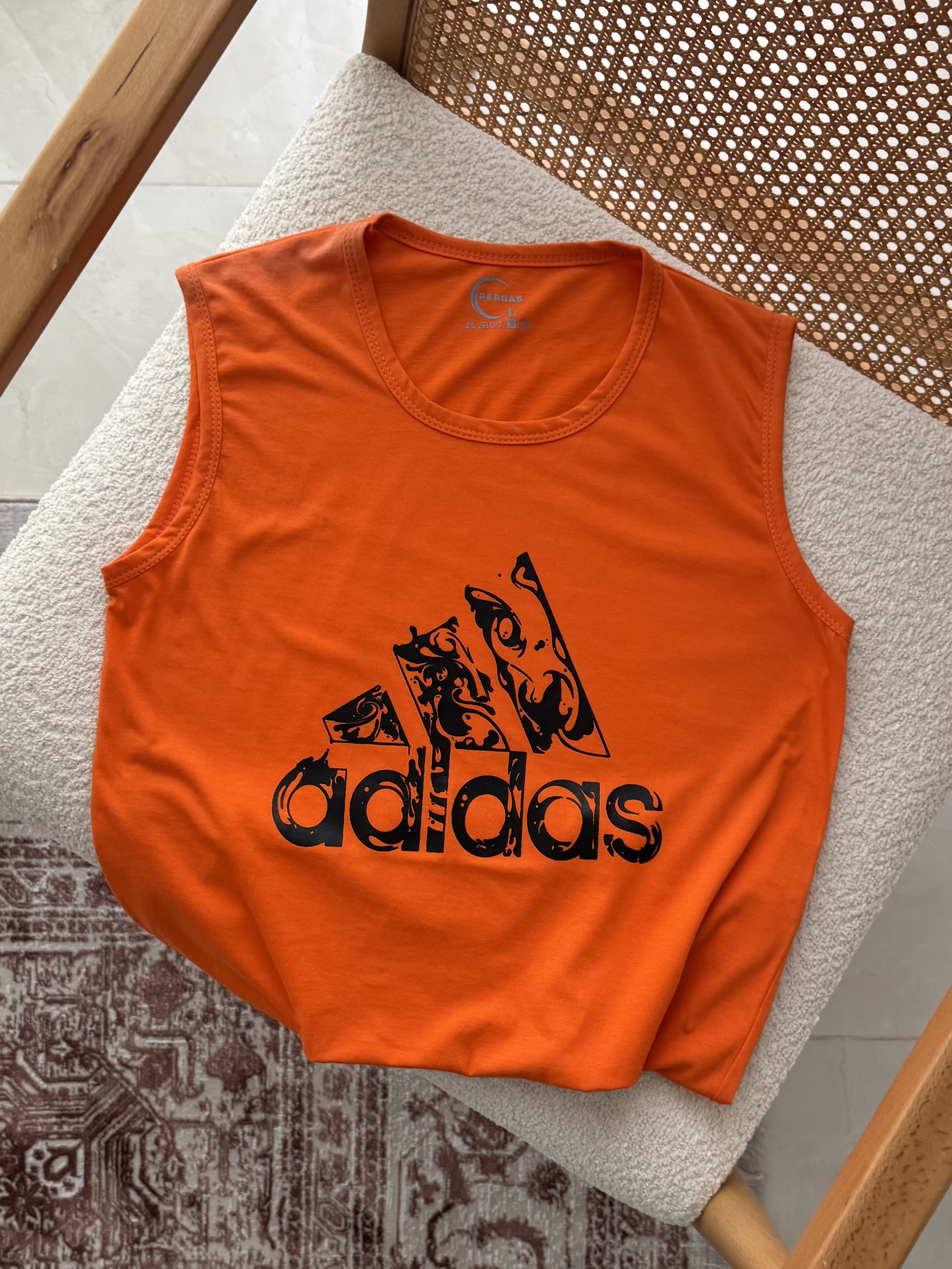 تاپ نخی مردانه Adidas