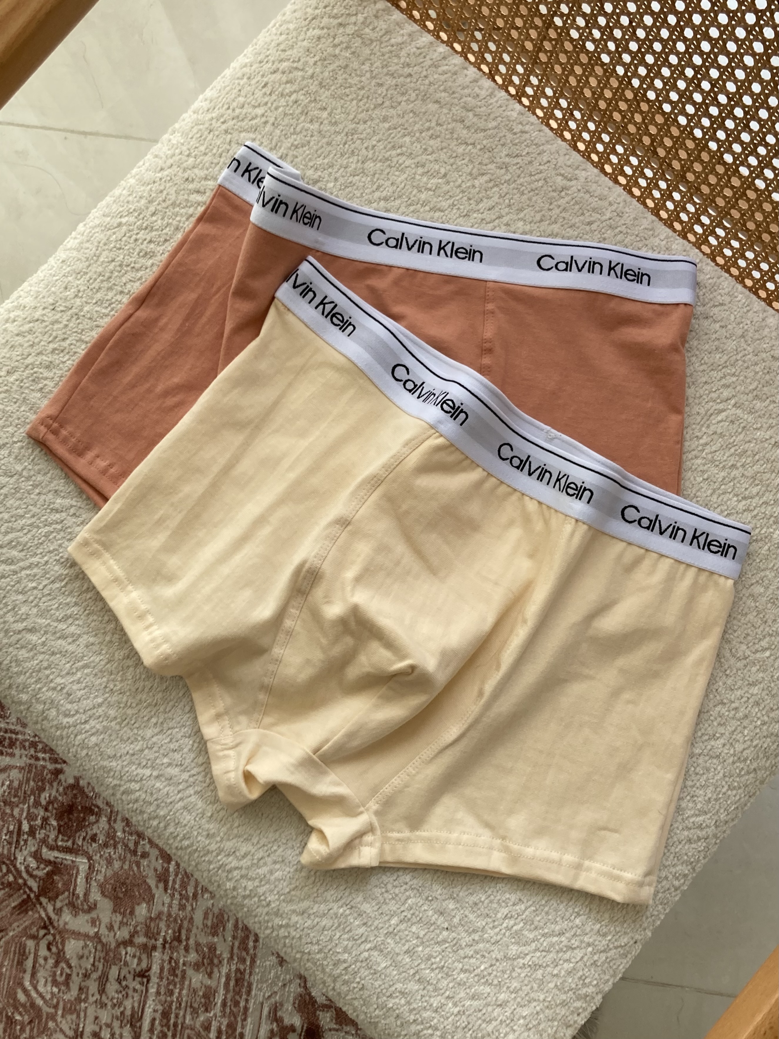 شورت مردانه نیم پا calvin klein | شورت مردانه با کیفیت نخی |شورت مردانه ارزان قیمت | شورت مردانه