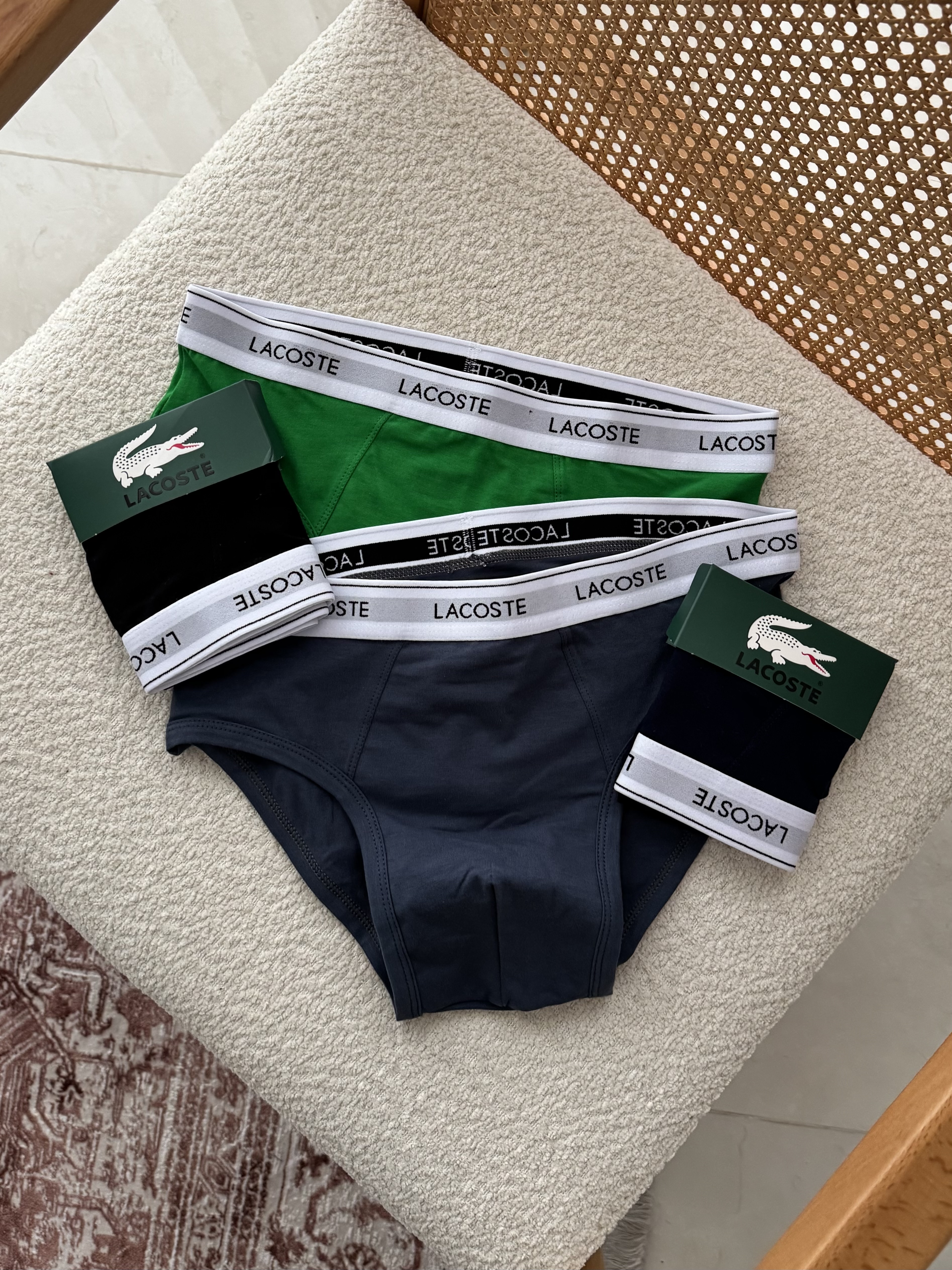 شورت مردانه اسلیپ Lacoste